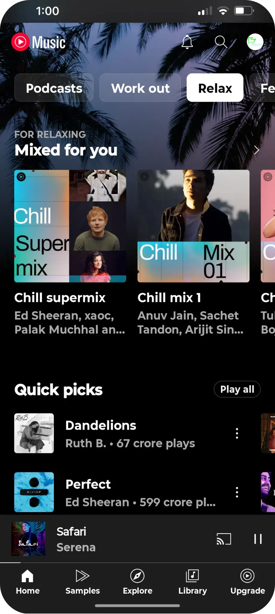 YT Music MOD IPA on iPhone 4